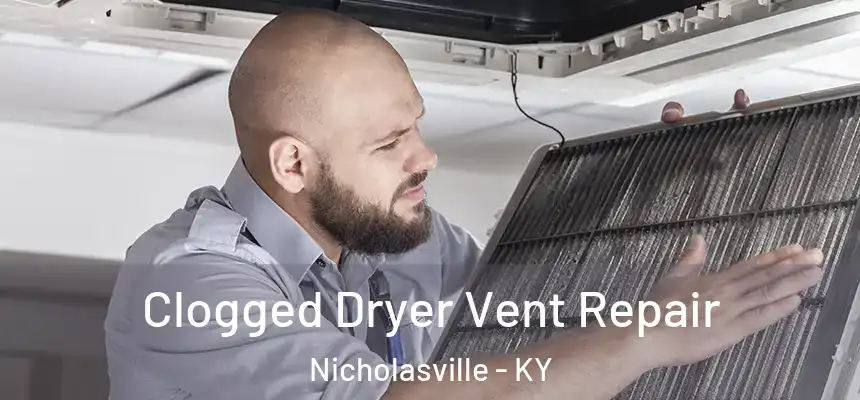 Clogged Dryer Vent Repair Nicholasville - KY