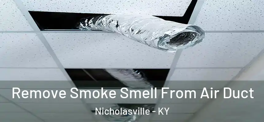 Remove Smoke Smell From Air Duct Nicholasville - KY